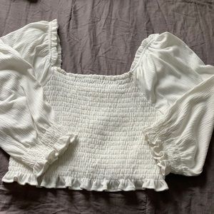 Free People White Top